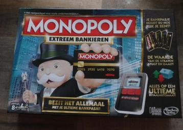Monopoly Extreem Bankieren. Nooit gespeeld.