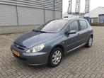 Peugeot 307 1.6-16V - 5 Deurs + Apk 4-7-26 + Airco +Trekhaak, Voorwielaandrijving, Stof, Zwart, 4 cilinders