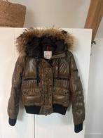 Moncler Dames Ski Jas - Legergroen, Maat 38, Ophalen of Verzenden, Zo goed als nieuw, Maat 38/40 (M), Groen