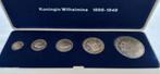 Zilveren munten Koningin Wilhelmina, Ophalen of Verzenden, Koningin Wilhelmina, Setje, Zilver