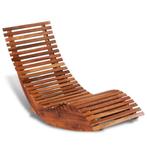 Ligstoel ligbed zonnebed schommelstoel GRATIS VERZENDING!, Tuin en Terras, Tuinsets en Loungesets, Nieuw, Hardhout, Loungeset