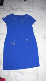 44 CAROLINE  BISS blauwe biss jurk, Kleding | Dames, Jumpsuits, Ophalen of Verzenden, Zo goed als nieuw, Maat 42/44 (L), Blauw