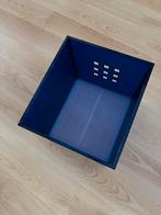 Blauwe Kunststof Bak kallax, Ophalen, Zo goed als nieuw, Kunststof, Minder dan 50 cm