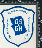 Sticker: Gehandicapten Sportvereniging Gewest Helmond, Verzenden, Zo goed als nieuw, Sport