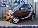 Smart ForTwo Cabrio 0.7 Pure|15''|Airco|Nieuwe APK, Auto's, Gebruikt, Zwart, Cabriolet, 2 stoelen