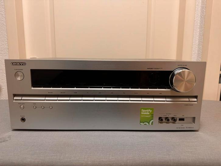 Onkyo TX-NR414 AV Receiver - 5.1 Surround - HDMI - Spotify, Audio, Tv en Foto, Versterkers en Receivers, Gebruikt, 5.1, 120 watt of meer