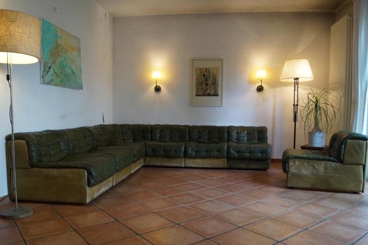 Vintage De Sede DS-11 Modulaire Sofa/Bank Mid Century, Antiek en Kunst, Antiek | Meubels | Stoelen en Banken, Ophalen of Verzenden