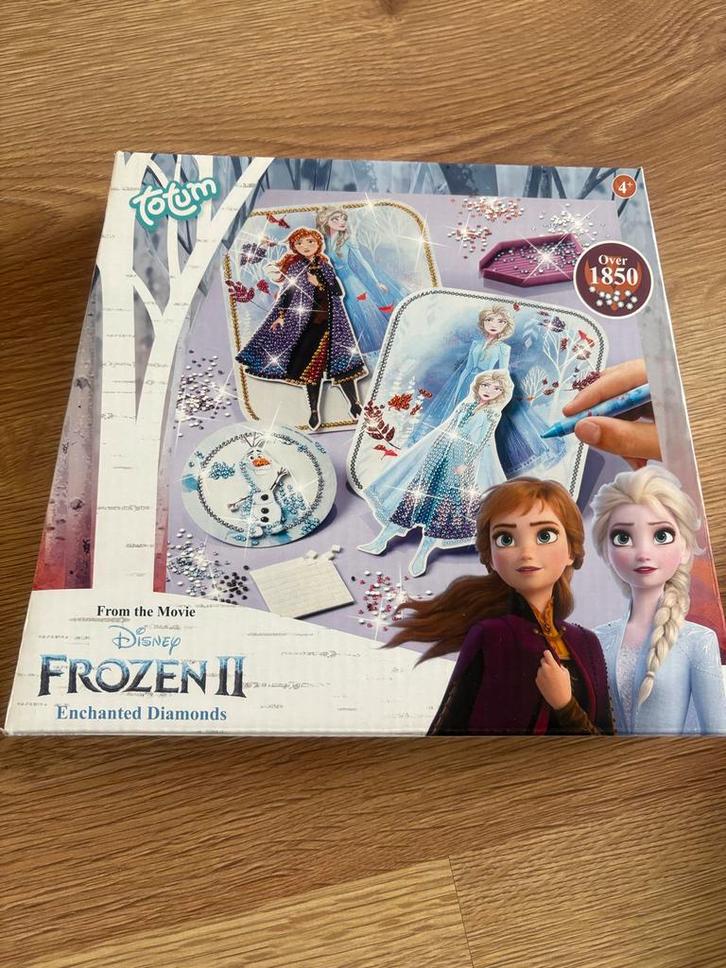Frozen II Enchanted Diamonds Knutselset, Kinderen en Baby's, Speelgoed | Educatief en Creatief, Nieuw, Knutselen, Ophalen