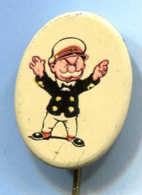 Kappie blik Maarten Toonder stripfiguur speldje ( S_019 ), Verzamelen, Speldjes, Pins en Buttons, Zo goed als nieuw, Speldje of Pin
