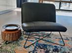 Leren extra brede fauteuil, Huis en Inrichting, Fauteuils, Ophalen of Verzenden, Zo goed als nieuw, Leer