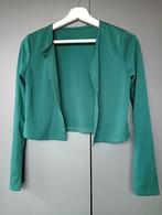 Donkergroen Bolero vestje mt S, Ophalen of Verzenden, Maat 36 (S), Groen, Onbekend