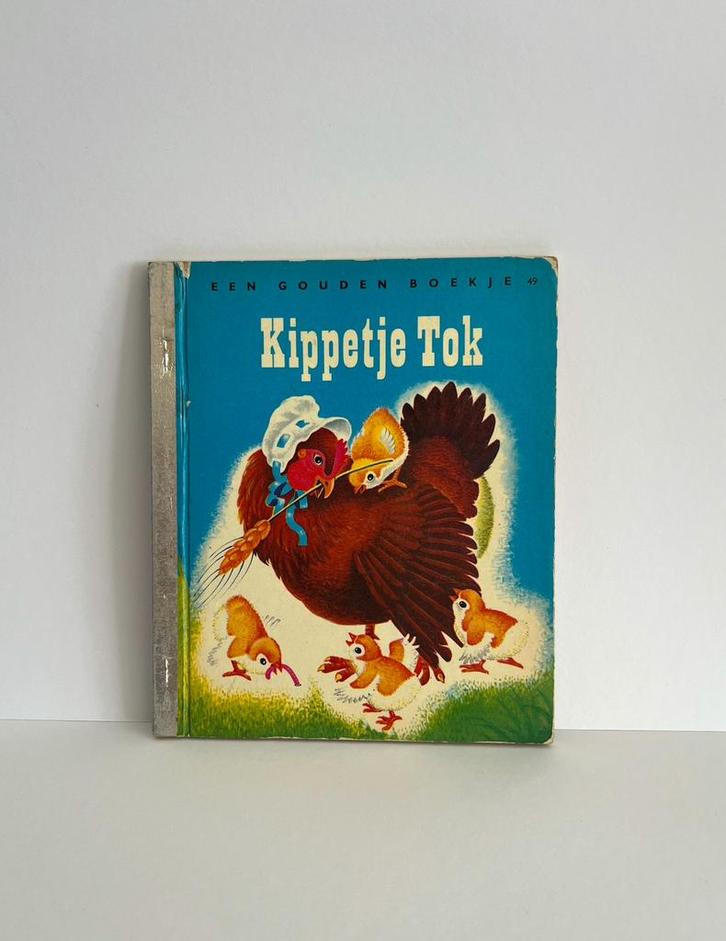 Te schattig vintage gouden boekje (nm. 49) Kippetje Tok, Boeken, Kinderboeken | Kleuters, Gelezen, Gouden boekje, Ophalen of Verzenden