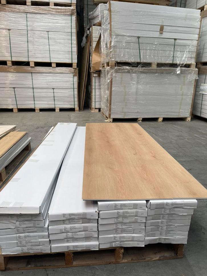 66m2 pvc click vloer 180cm lang €22.5 pm2, Doe-het-zelf en Verbouw, Vloerdelen en Plavuizen, Nieuw, Overige typen, Kunststof, 50 tot 150 cm