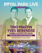 Royal park live - Tino Martin, Tickets en Kaartjes, Juli, Drie personen of meer