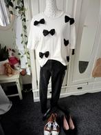 Sissy Boy " T-shirt met strikken maat M ", Maat 38/40 (M), Wit, Sissy-Boy, Ophalen of Verzenden