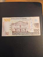 Surinaamse 100 Dollar Biljet GZ serie jaar 2016, Ophalen of Verzenden, Buitenland