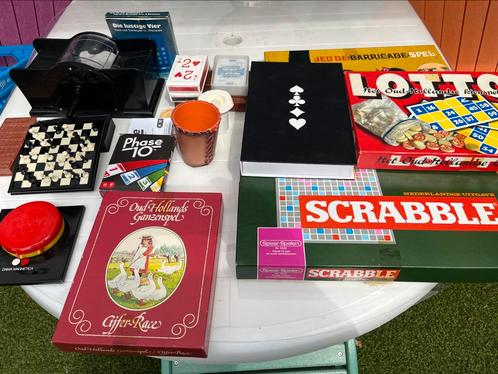 Diverse bord en andere spelletjes, Hobby en Vrije tijd, Gezelschapsspellen | Bordspellen, Gebruikt, Een of twee spelers, Drie of vier spelers