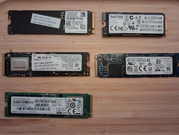 Verschillende Nvme SSD's beschikbaar voor biedingen