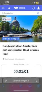 Rondvaart Amsterdam Boat Boot Tour 2 Personen Vakantie, Twee personen