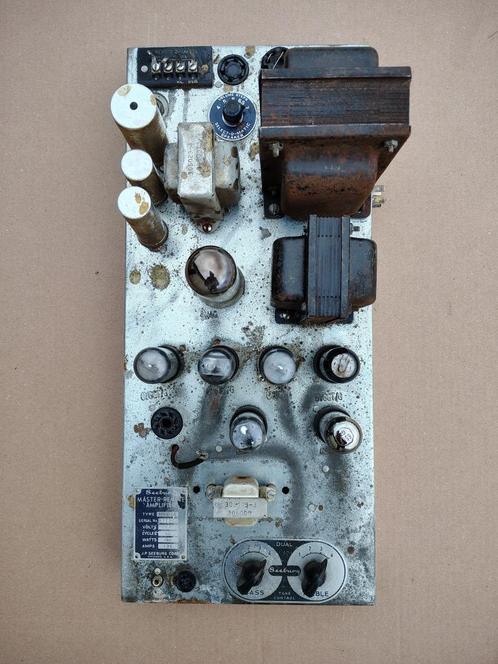 Buizen Versterker MRA1-L6 Seeburg 100A (1948) jukebox, Verzamelen, Automaten | Jukeboxen, Gebruikt, Seeburg, 1950 tot 1960, Verzenden