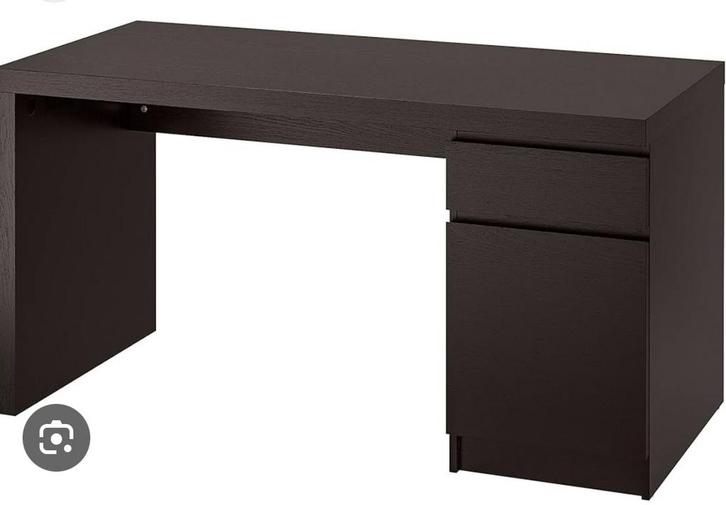 IKEA Malm Bureau - Stijlvol en praktisch!, Huis en Inrichting, Bureaus, Gebruikt, Bureau, Ophalen