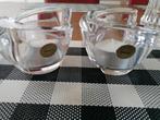 Set van 2 waxinelicht houders kristal, Ophalen