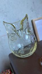 Vaasje uil, Overige kleuren, Ophalen of Verzenden, Minder dan 50 cm, Glas