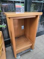 Mooi Massief eiken stereomeubel in goede staat., Huis en Inrichting, Ophalen, Gebruikt