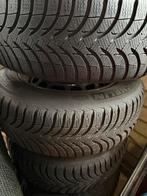 Michelin Winterbanden 195/65R15 met Velgen, Auto-onderdelen, Banden en Velgen, Ophalen, Gebruikt, 15 inch, Banden en Velgen