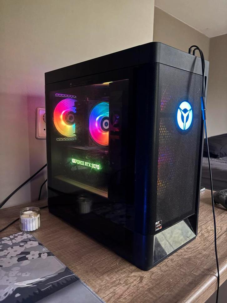 Lenovo Legion T5 26AMR5 Gaming PC, Computers en Software, Desktop Pc's, Gebruikt, 4 Ghz of meer, SSD, 16 GB, Met videokaart, Gaming
