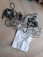 2 qazqa hanglampen, Huis en Inrichting, Ophalen of Verzenden, Nieuw, Metaal, 75 cm of meer