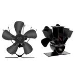 Kachelventilator - Warmteverdeler voor Kachel, Huis en Inrichting, Nieuw, Ophalen of Verzenden, Vrijstaand, Hout