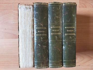 G.F.Wiedemann - Handboek der Algemeene Wereldgeschiedenis beschikbaar voor biedingen