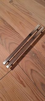 Keukengrepen RVS - Strak Design, Huis en Inrichting, Keuken | Keukenelementen, Minder dan 50 cm, Gebruikt, Ophalen of Verzenden