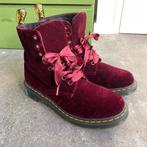 Dr Martens Pascal Velvet Bordeaux Maat 41, Ophalen of Verzenden, Gedragen, Rood, Lage of Enkellaarzen