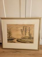 Een schilderij van Ets. Stuk 196 van de 200, Antiek en Kunst, Kunst | Tekeningen en Foto's, Ophalen of Verzenden