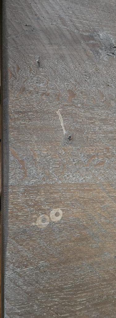 Massief eiken tafel, Huis en Inrichting, Tafels | Eettafels, Zo goed als nieuw, 50 tot 100 cm, 200 cm of meer, Rechthoekig, Ophalen