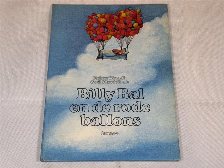 Billy Bal en de Rode Ballons [1974] — Vintage Prentenboek, Boeken, Prentenboeken en Plaatjesalbums, Gelezen, Ophalen of Verzenden