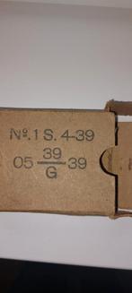 Hembrug munitiedoosje 1939, Ophalen of Verzenden, Landmacht, Nederland, Hulzen of Bodemvondsten