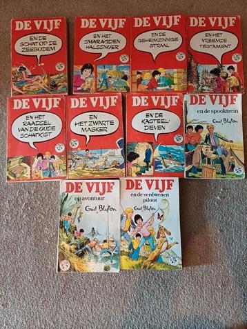 De vijf door Enid Blyton 10 boekjes  beschikbaar voor biedingen