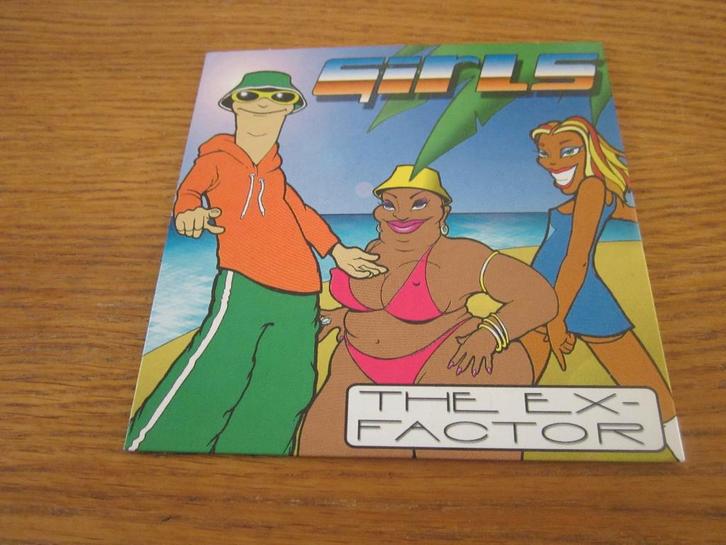 The Ex-Factor - Girls 1999 Dino Music DNCS 99554 Holland CDS, Cd's en Dvd's, Cd Singles, Zo goed als nieuw, Hiphop en Rap, 1 single