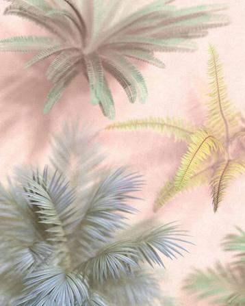 Bladeren behang Vague Botany * Muurdeco4kids beschikbaar voor biedingen