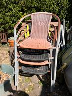 GRATIS 4 bistro tuinstoelen, Ophalen, Gebruikt