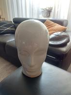 Vintage  keramiek  mannequin hoofd/ paspop zie foto's, Ophalen of Verzenden, Huis en Inrichting