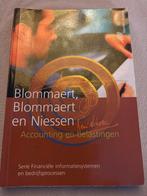 Blommaert, Blommaert en Niessen - Accounting, Ophalen of Verzenden, Beta, Zo goed als nieuw, HBO
