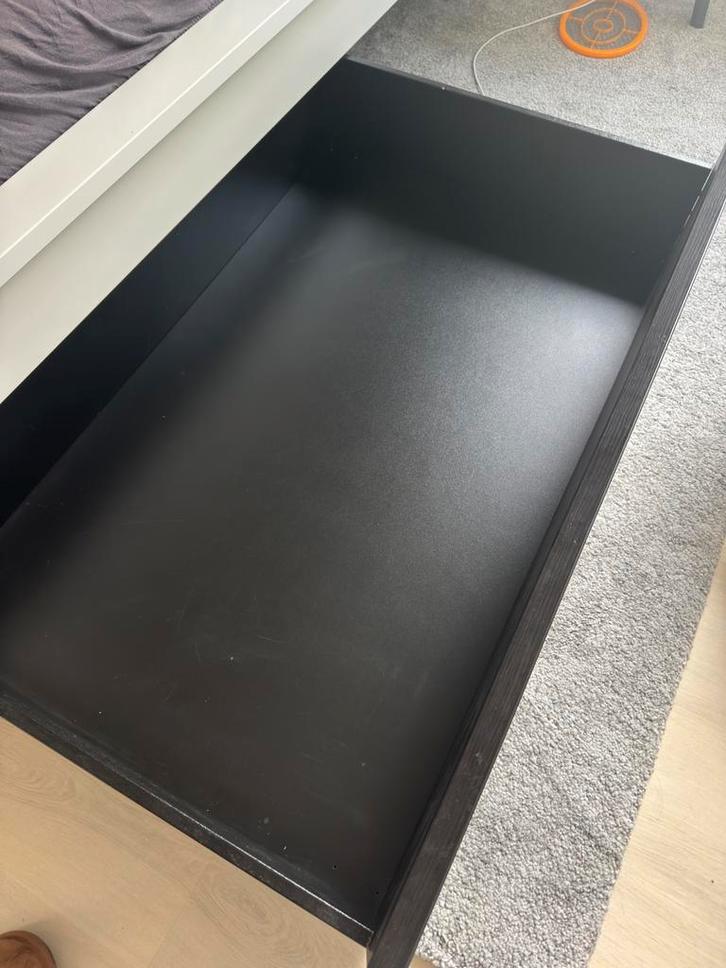 Ikea MALM lades 2x zwart, Huis en Inrichting, Kasten | Ladekasten, Zo goed als nieuw, Minder dan 100 cm, 50 tot 100 cm, 25 tot 50 cm