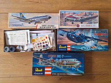 Airfix Revell Klassieke doosjes met spareparts beschikbaar voor biedingen