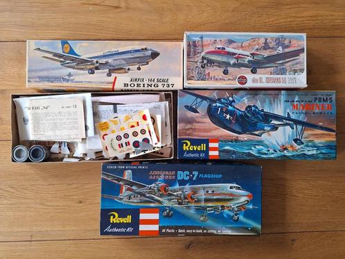 Airfix Revell Klassieke doosjes met spareparts, Hobby en Vrije tijd, Modelbouw | Vliegtuigen en Helikopters, Zo goed als nieuw