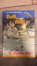 J.F. van der Poel - Dolfi, Wolfi en de vreemde apen, Ophalen of Verzenden, Zo goed als nieuw, J.F. van der Poel