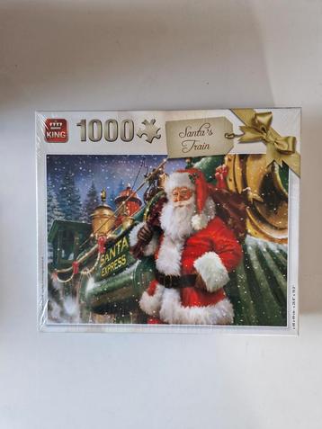 Puzzel: Santa's Train - 1000 stukjes beschikbaar voor biedingen